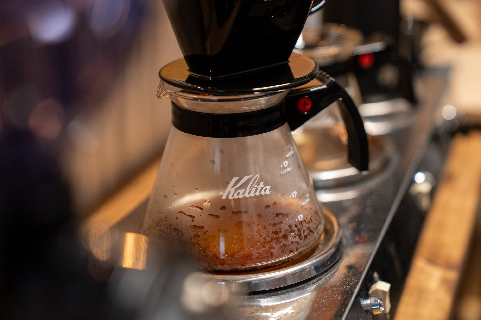 Kalita でハンドドリップ